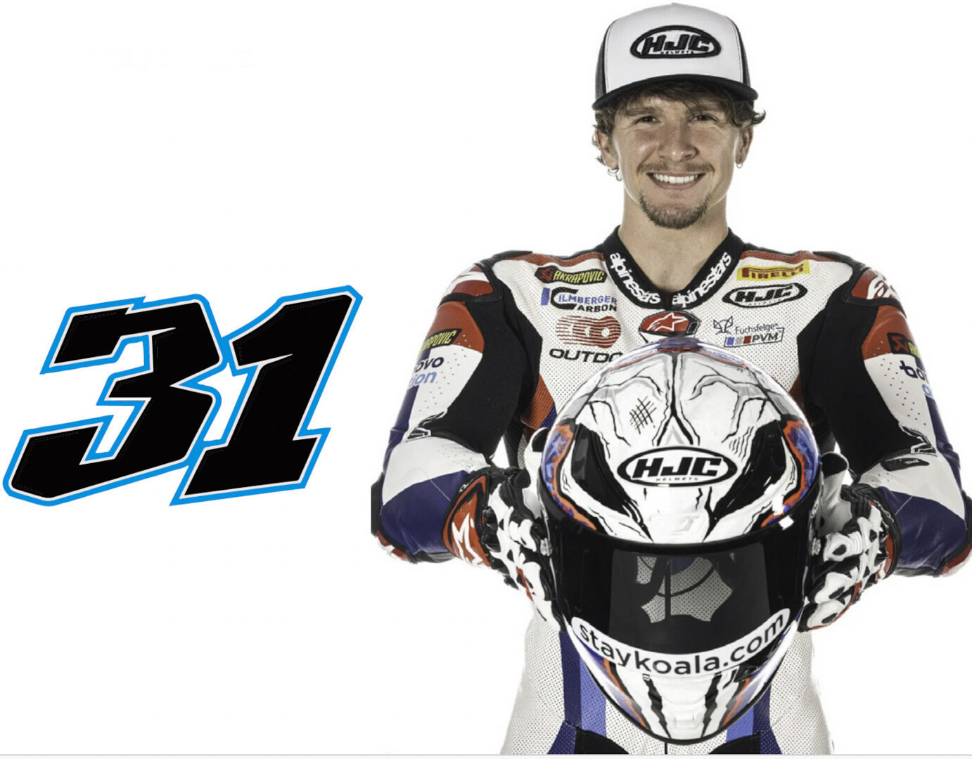 HJC RPHA 1 Garrett Gerloff Replica Capacete XL (60/61) Figura 6