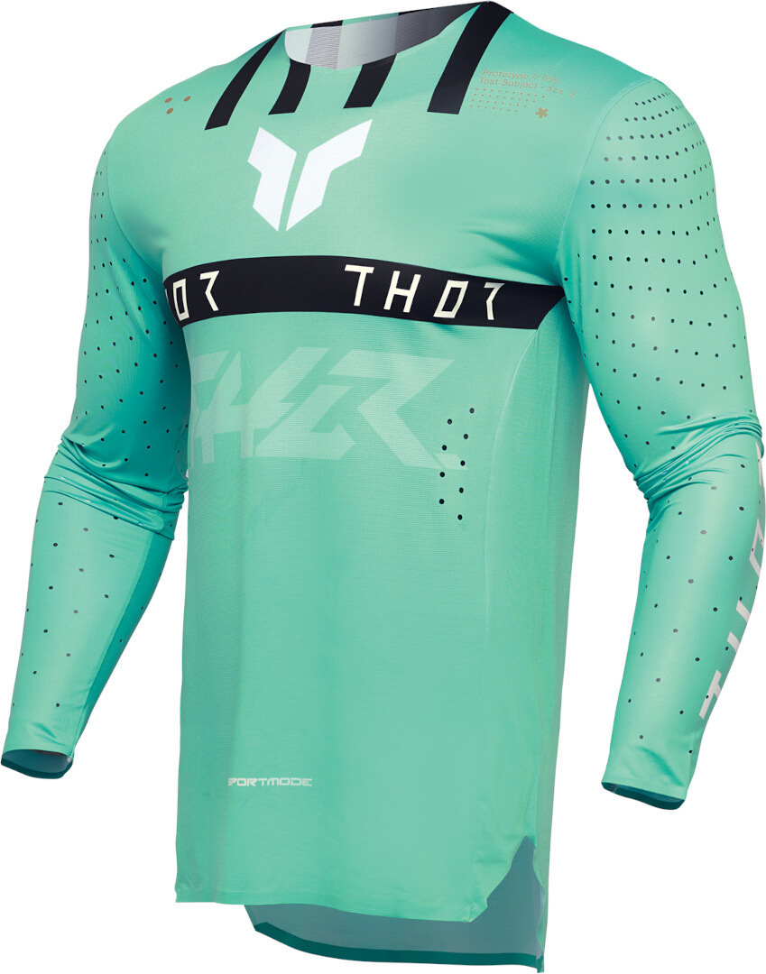 Thor Flite Motocross trøje Mint/sort XXL Figur 1