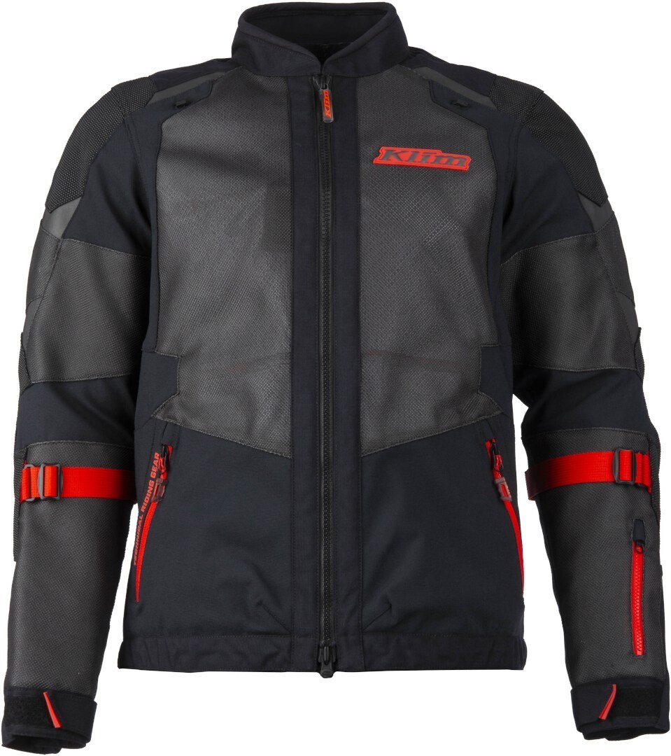 Klim Baja S4 Enduro Mesh Motorcycle Textile Jacket black/red L Figure 5