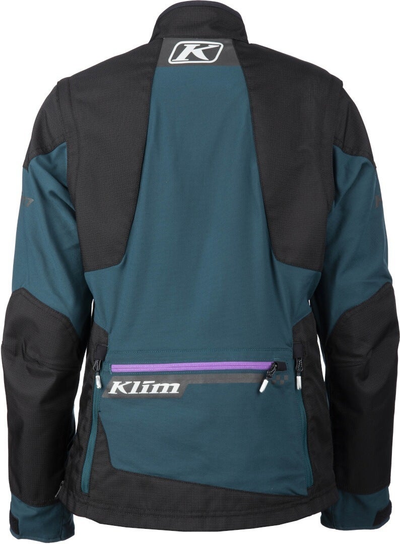 Klim Rebelle Ladies Enduro Mesh Textiel jas Donkerblauw/zwart XL Figuur 4