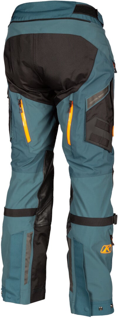 Klim Badlands Pro 2023 Motorcycle Textile Pants blue/green 42 Figure 6