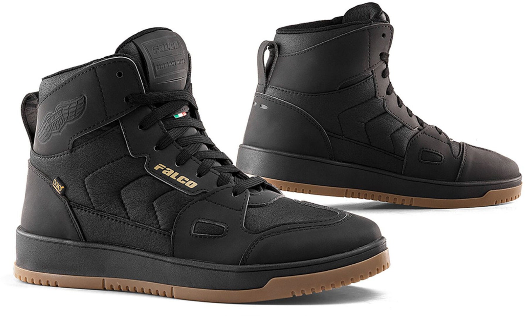 Falco Harlem Motorrad Schuhe schwarz 47 Abbildung 1