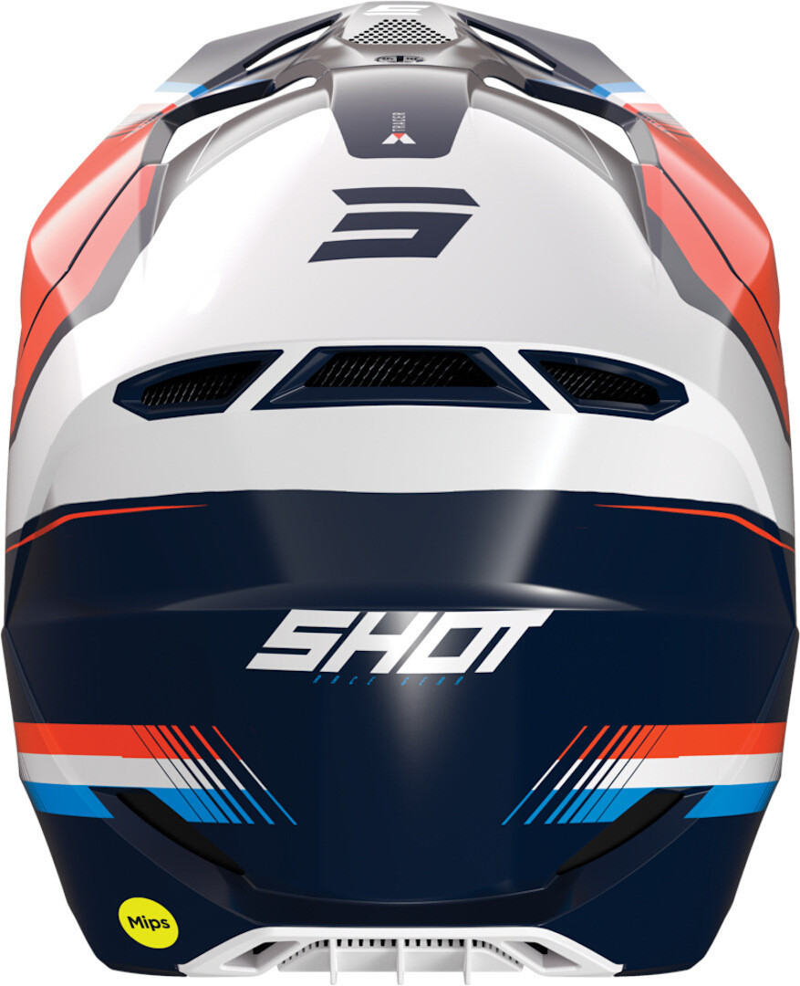 Shot Race Tracer Cască de motocross portocaliu/negru/alb XXL (63/64) Figura 2