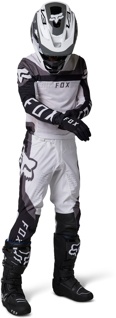 FOX Flexair Efekt Motocross Pants black/white 38 Figure 8
