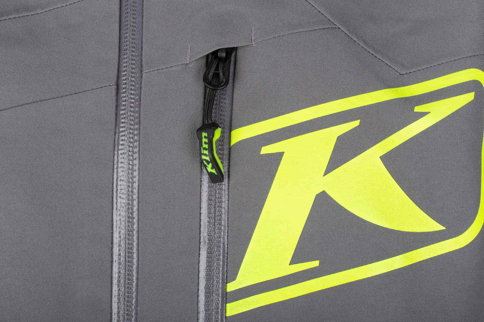 Klim Ripsa Vapor One Piece Snowmobile Suit grey/neon yellow Short M Figure 10
