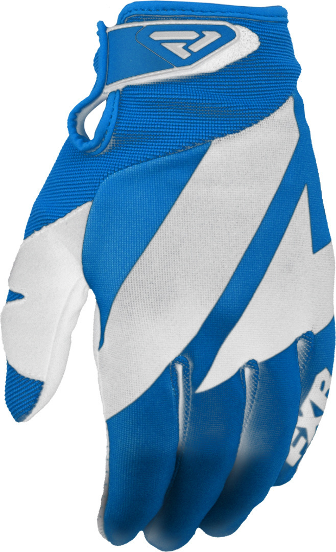 FXR Clutch Strap Motocross handskar Blå/vit L Figur 1
