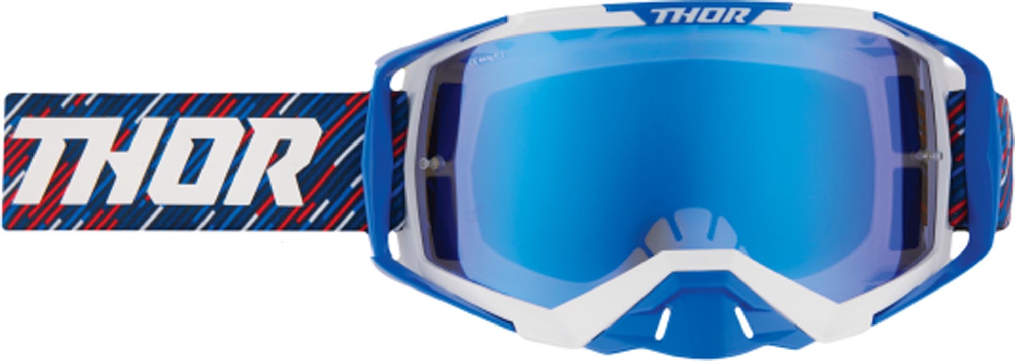 Thor Activate Flite Ochelari de motocross Roșu/Albastru Figura 1