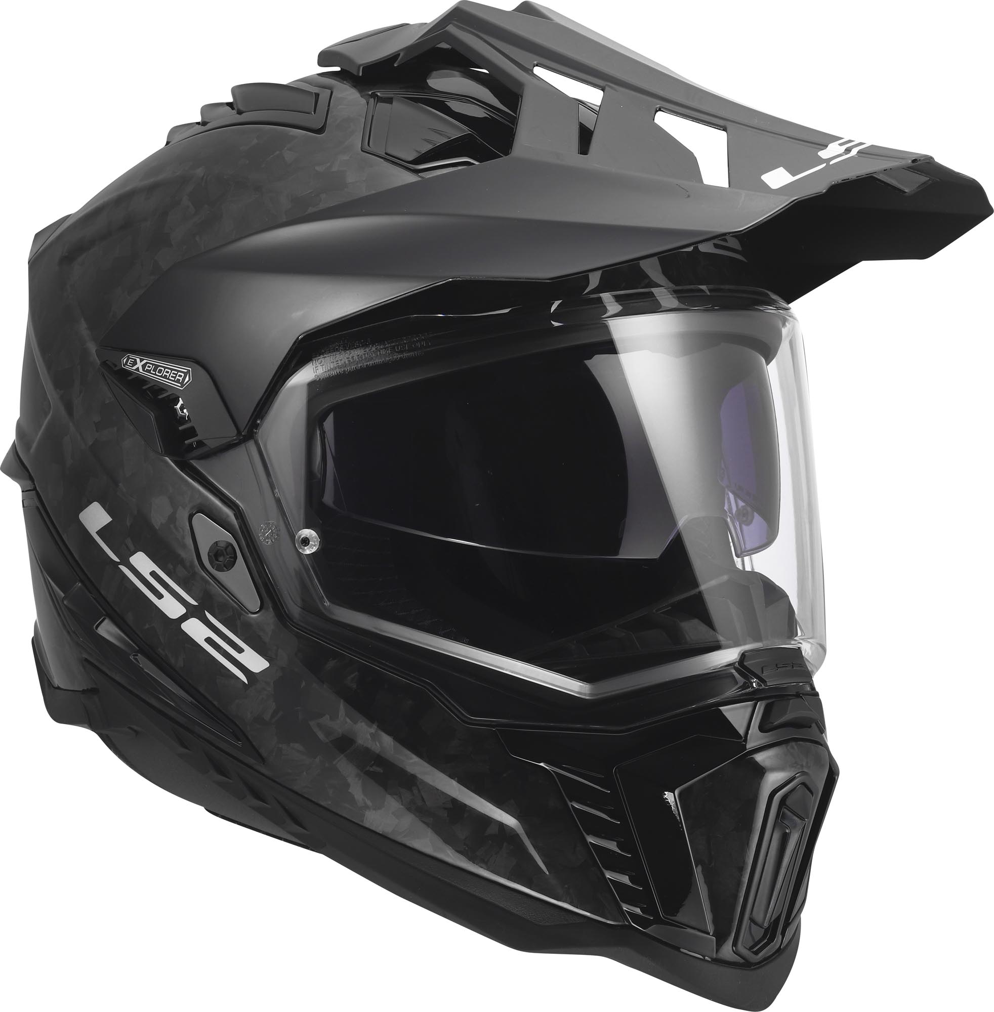 LS2 MX701 Explorer Carbon Forged Casco de Enduro M (57/58) Figura 7