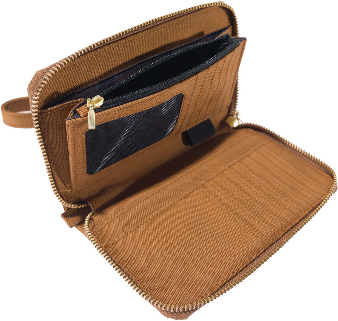 Carhartt Nylon Duck Lay-Flat Clutch Portofel pentru doamne Maro Figura 2