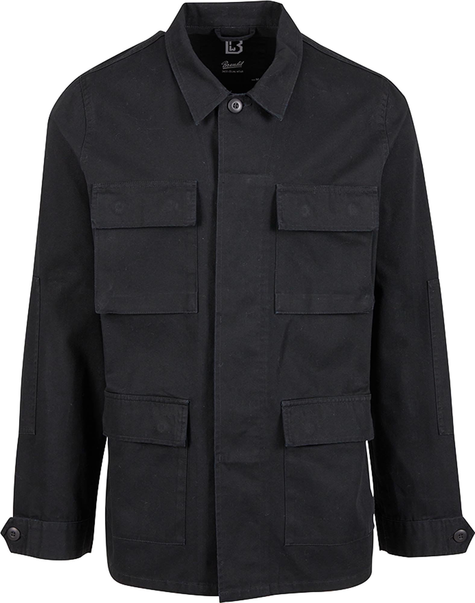 Brandit BDU Twill Jacka svart M Figur 1