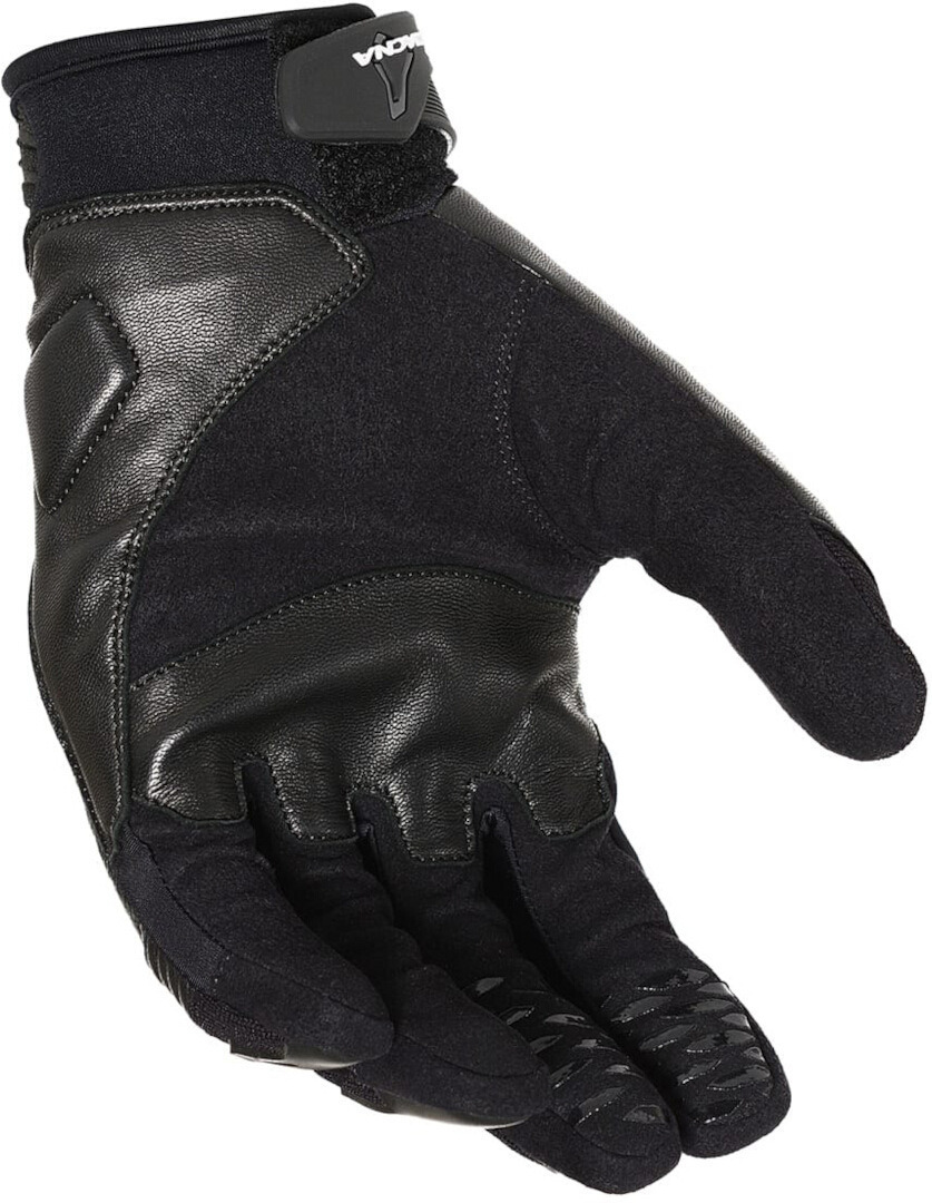 Macna Rime perforerede motorcykelhandsker Sort M Figur 2
