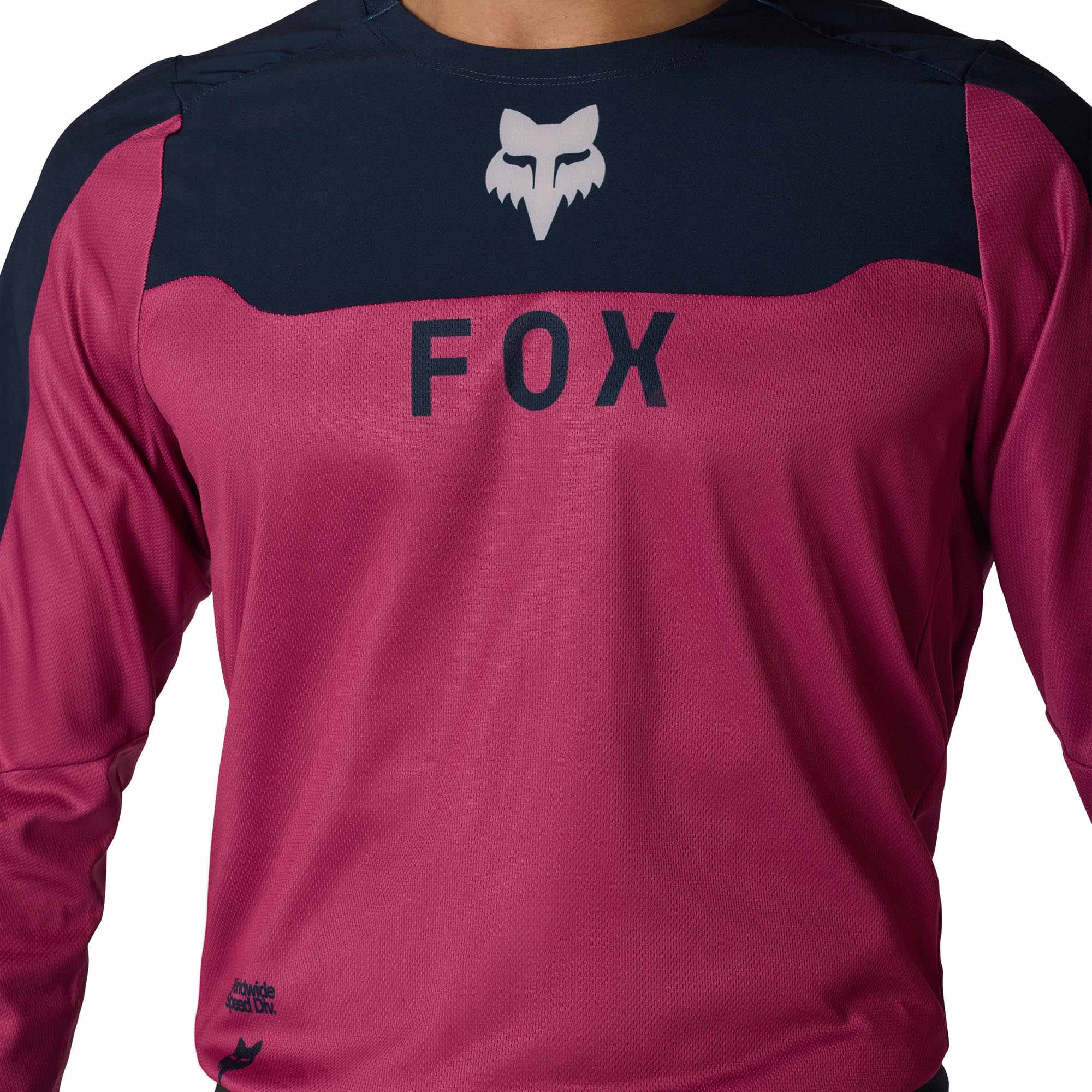 FOX Ranger Off-Road Motocrosstrøje pink/blå M Figur 5