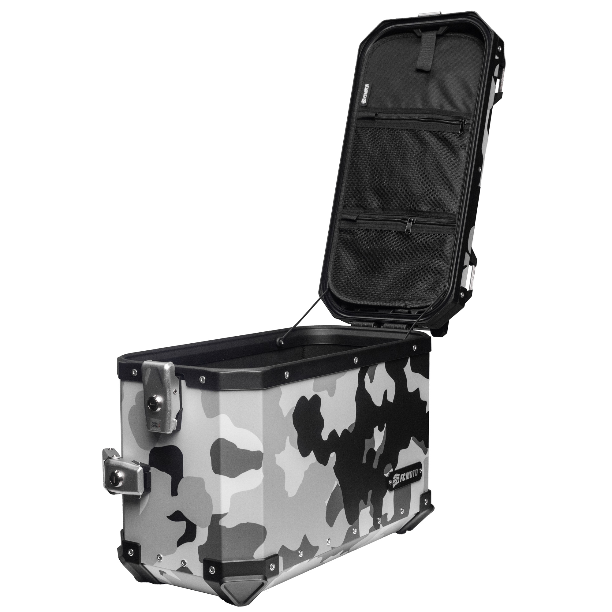 FC-Moto Terreno EVO Camo 36 L Alu Cutia laterală Camuflaj alb Dreapta Figura 7