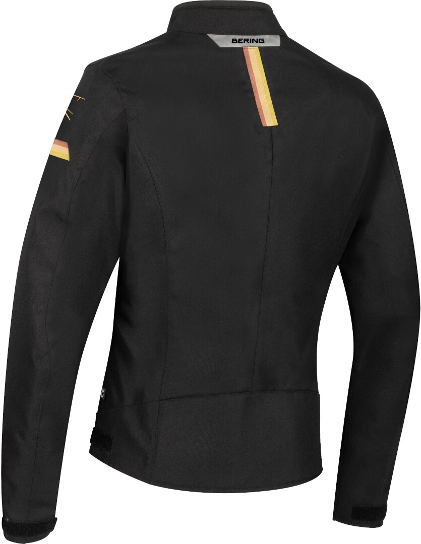 Bering Riva Giacca tessile da donna nero/arancione 38 Figura 2