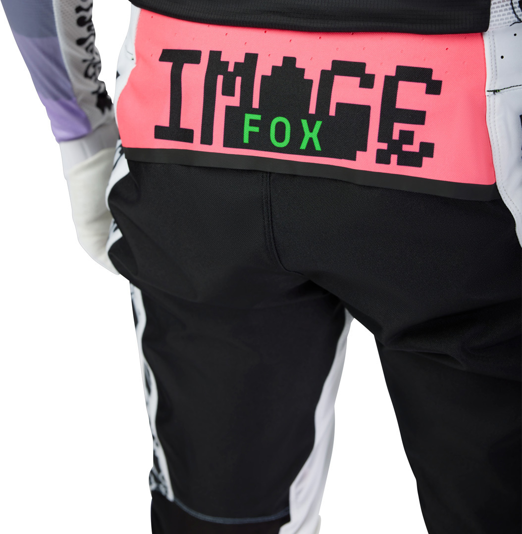FOX Flexair Grid Motocross bukser sort/lilla 34 Figur 6
