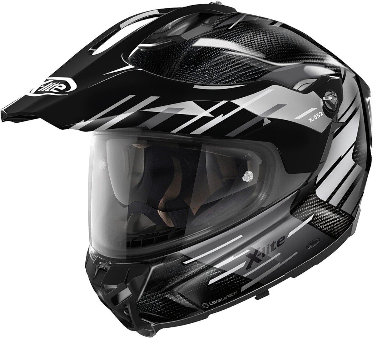 X-Lite X-552 Ultra Carbon Waypoint N-Com Hjelm sort/grå S (56) Figur 1