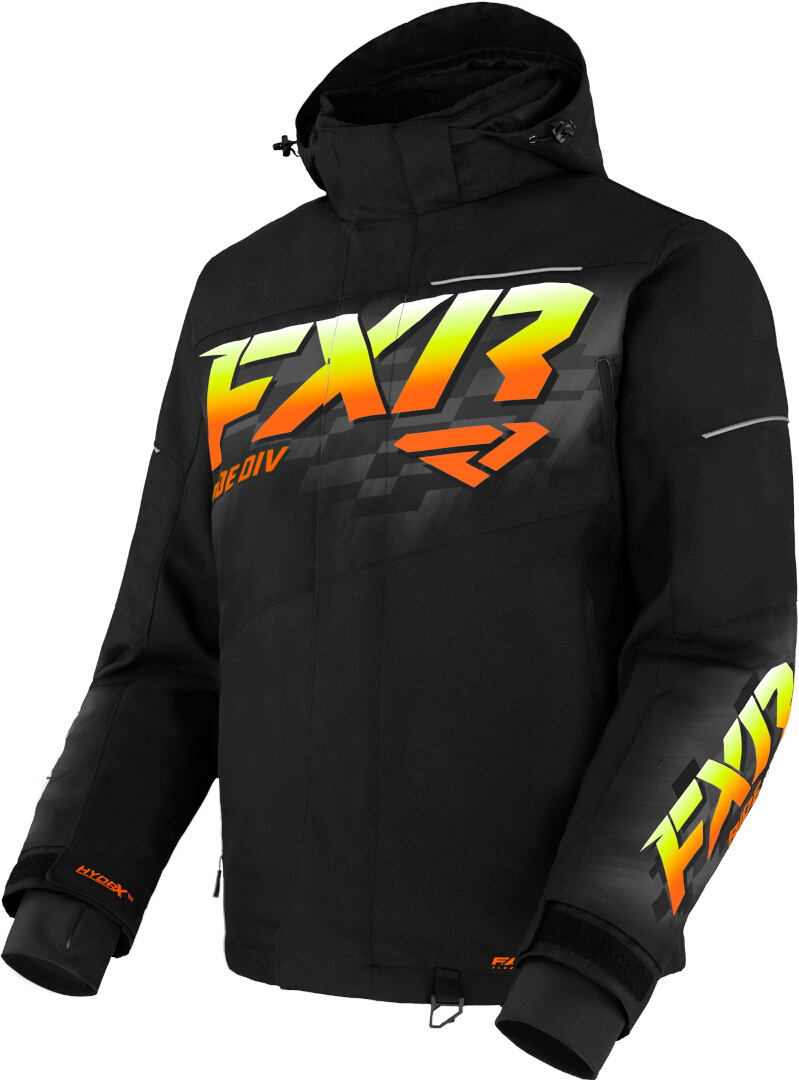 FXR Fuel 2023 Snowmobil Jacke schwarz/orange M Abbildung 1