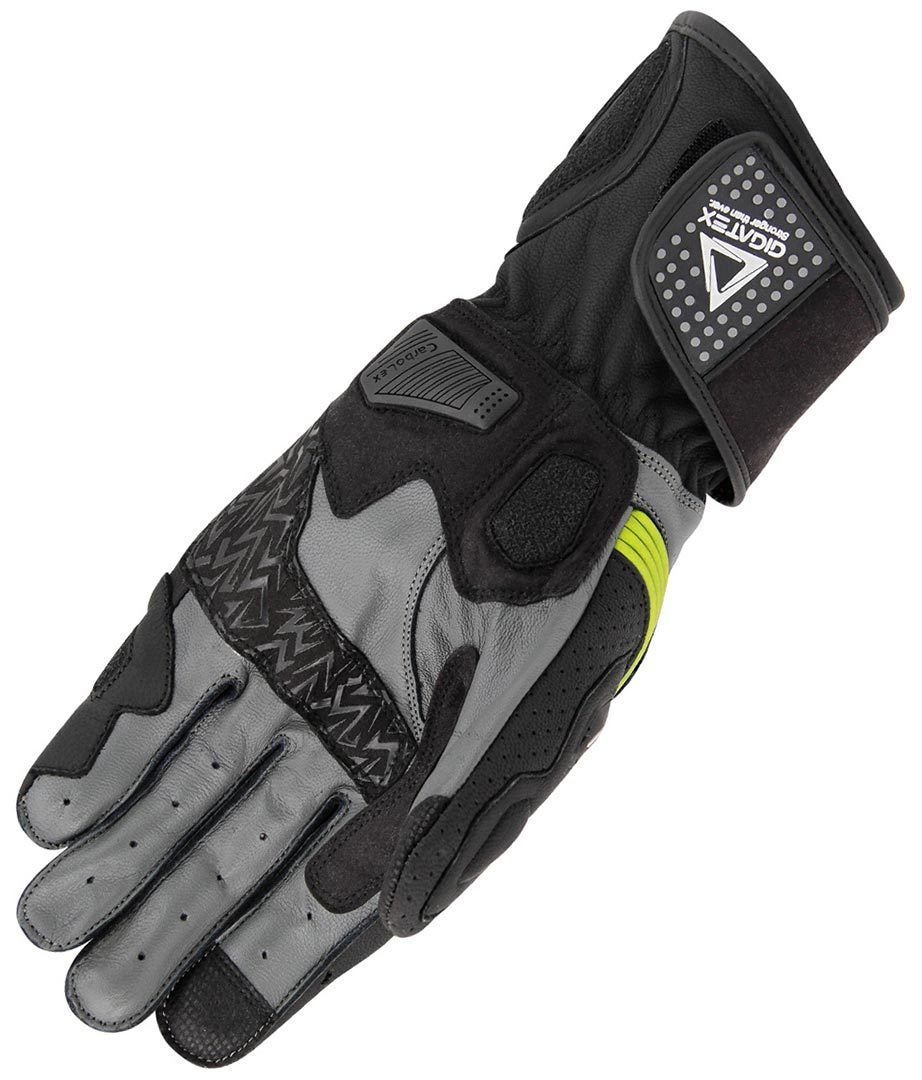 Orina Splash Motorradhandschuhe schwarz/gelb 12 (3XL) Abbildung 2
