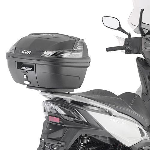 GIVI B37 Blade Monolock Topplåda med platta svart/transparent 37 Ltr. Figur 3