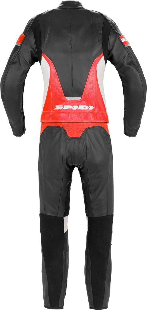 Spidi Laser Touring Two Piece Ladies Motorcycle Leather Suit black/red/white 46 Figure 2