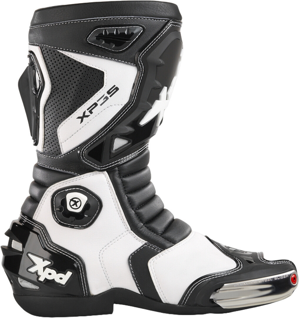 XPD XP3-S Motorcycle Boots black/white 48 Figure 1