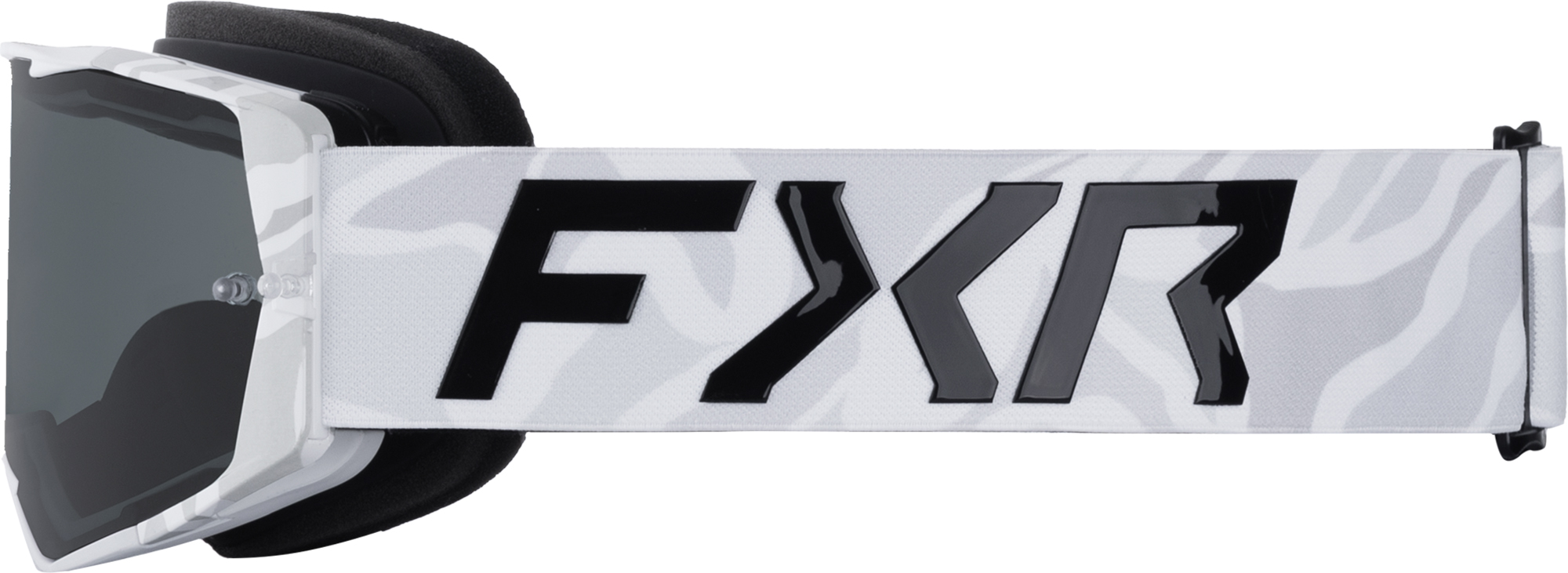 FXR Factory Ride Graphic Ochelari de motocross Gri/Alb Figura 5