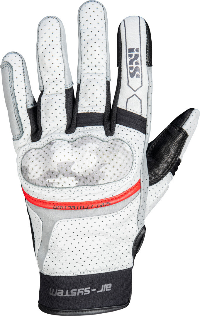 IXS Desert-Air Motorradhandschuhe hellgrau M Abbildung 1