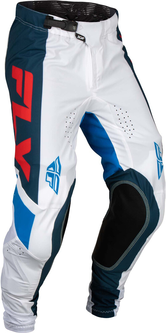 Fly Racing Lite 2024 Motocross Hose weiß/blau/rot 38 Abbildung 1