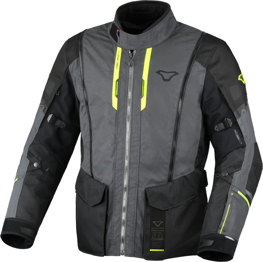 Macna Air Hybrid 2.0 NightEye waterproof Motorcycle Textile Jacket M Figure 1