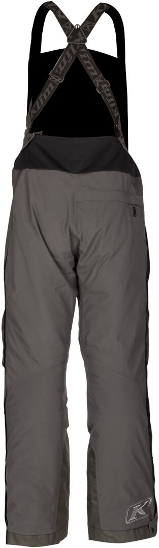 Klim Strata Senhoras Snowmobile Bib Calças cinza S Figura 8