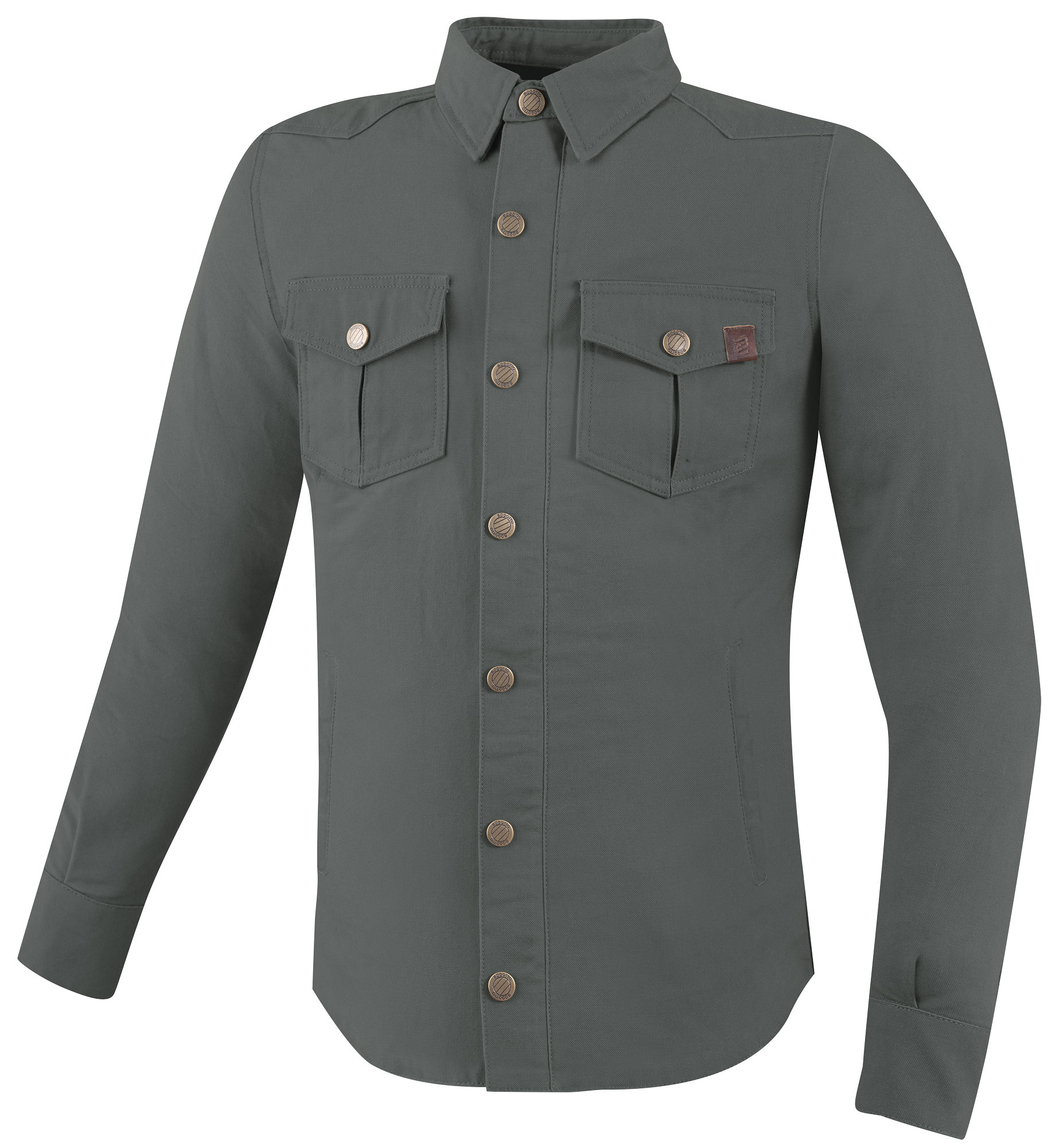 Bogotto Furrow Cămașă de motocicletă verde XL Figura 1