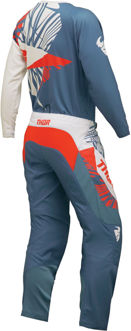 Thor Sector Split Dames Motorcross broek blauw/wit/rood 5/6 Figuur 5