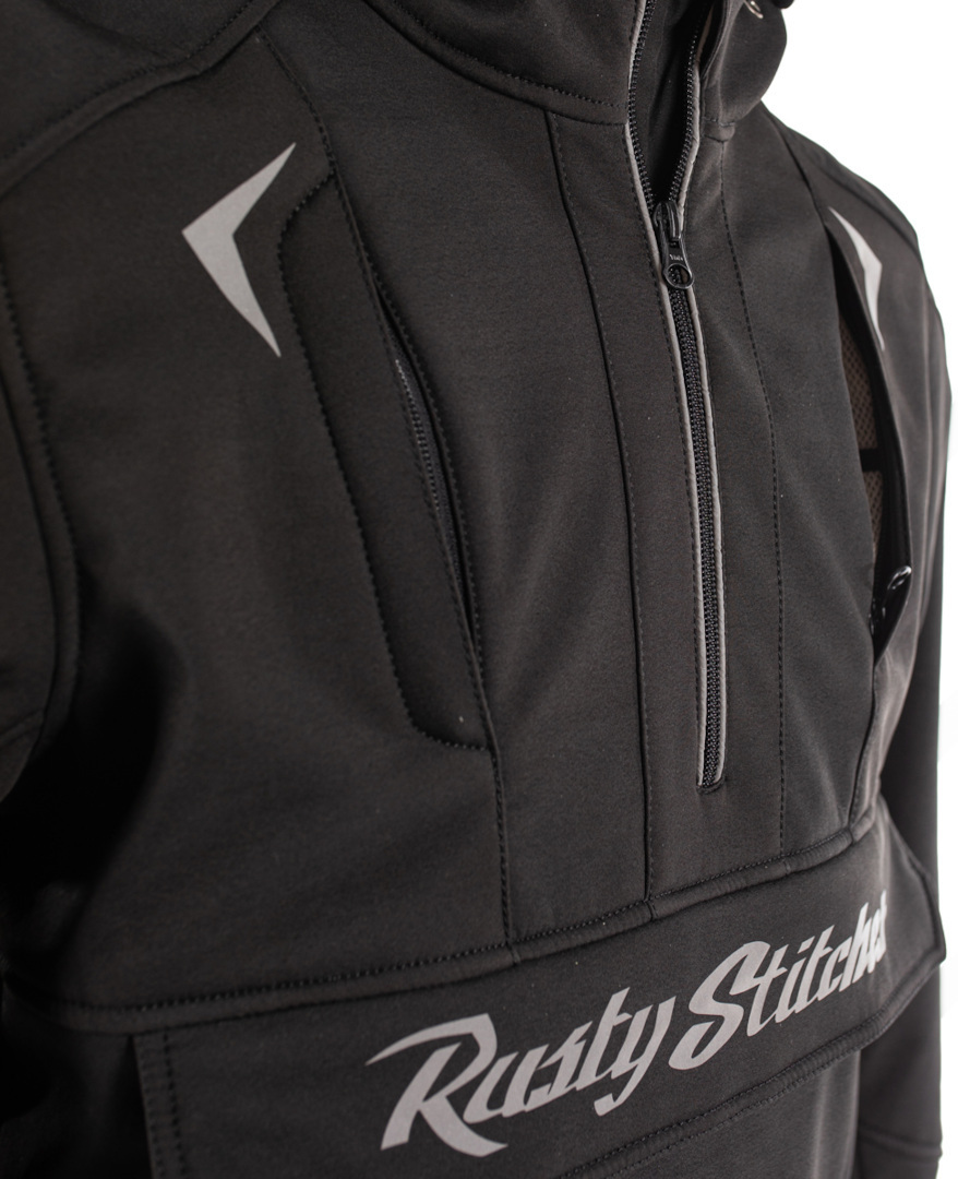 Rusty Stitches Orlando Moto textilní bunda černá 4XL Obrázek 6
