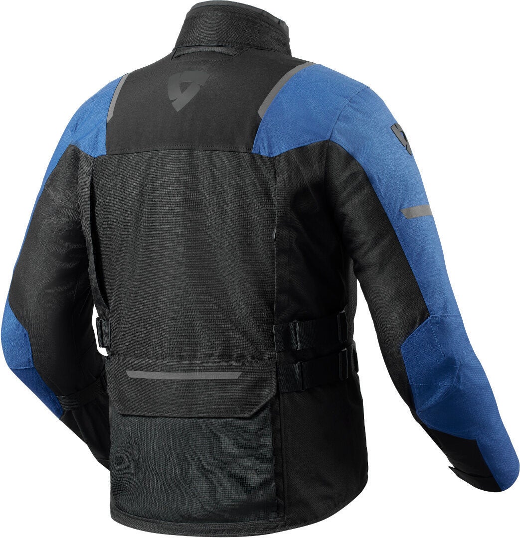 Revit Offtrack 2 H2O Motorcycle Textile Jacket black/blue XL Figure 2