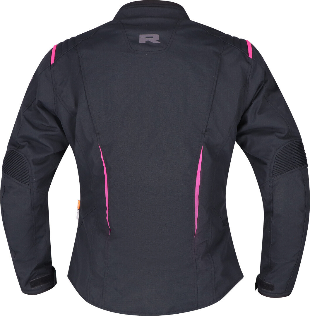 Richa Chloe 2 imperméable à l’eau dames moto textile veste noir/rose S Figure 3