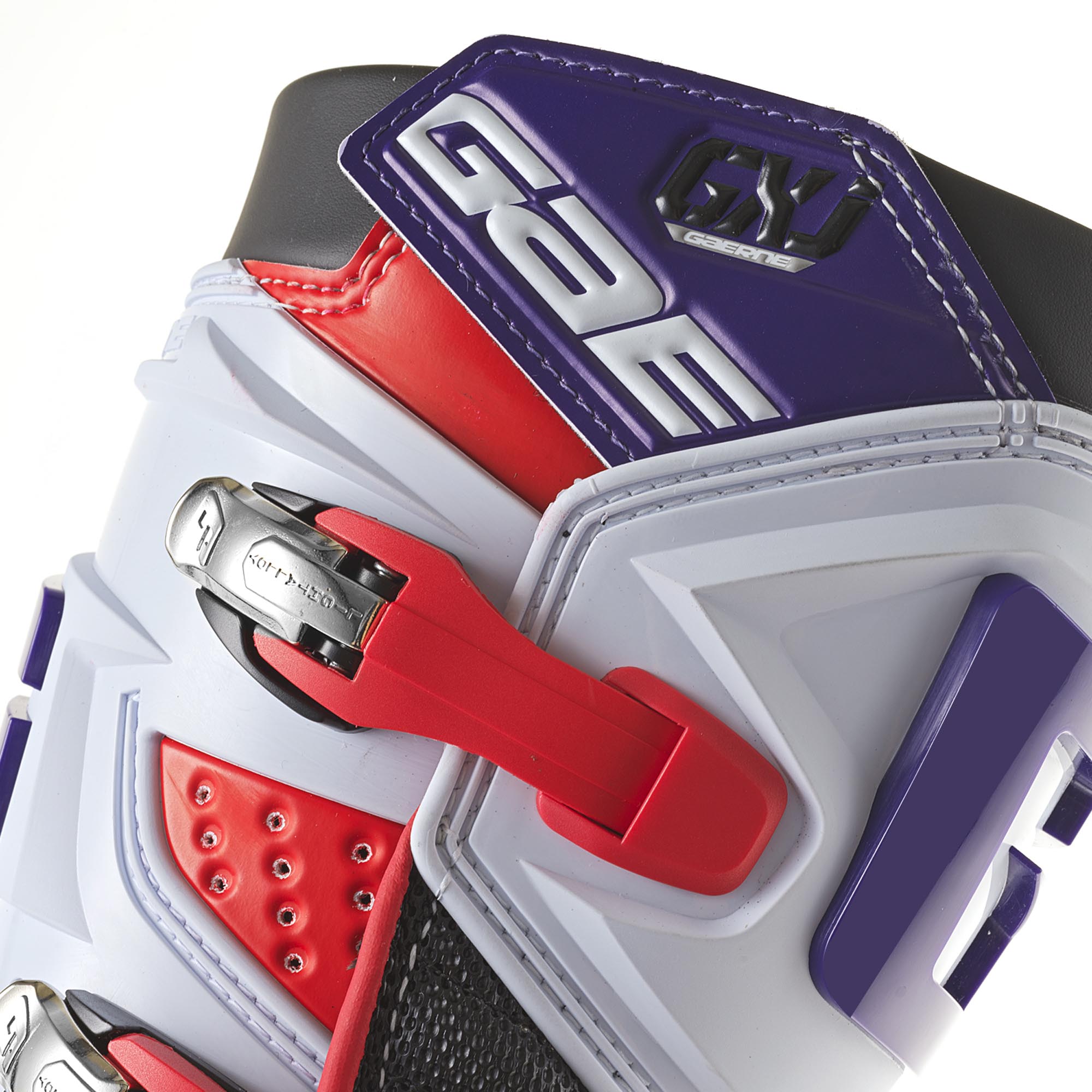 Gaerne GX-J Botas de motocross infantis branco/vermelho 40 Figura 4