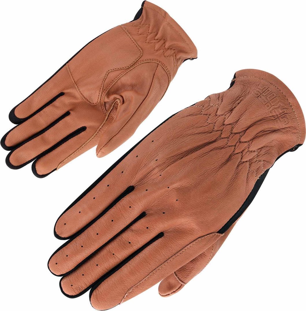 Orina Aragon Motorcycle Gloves brown 8 Figure 1