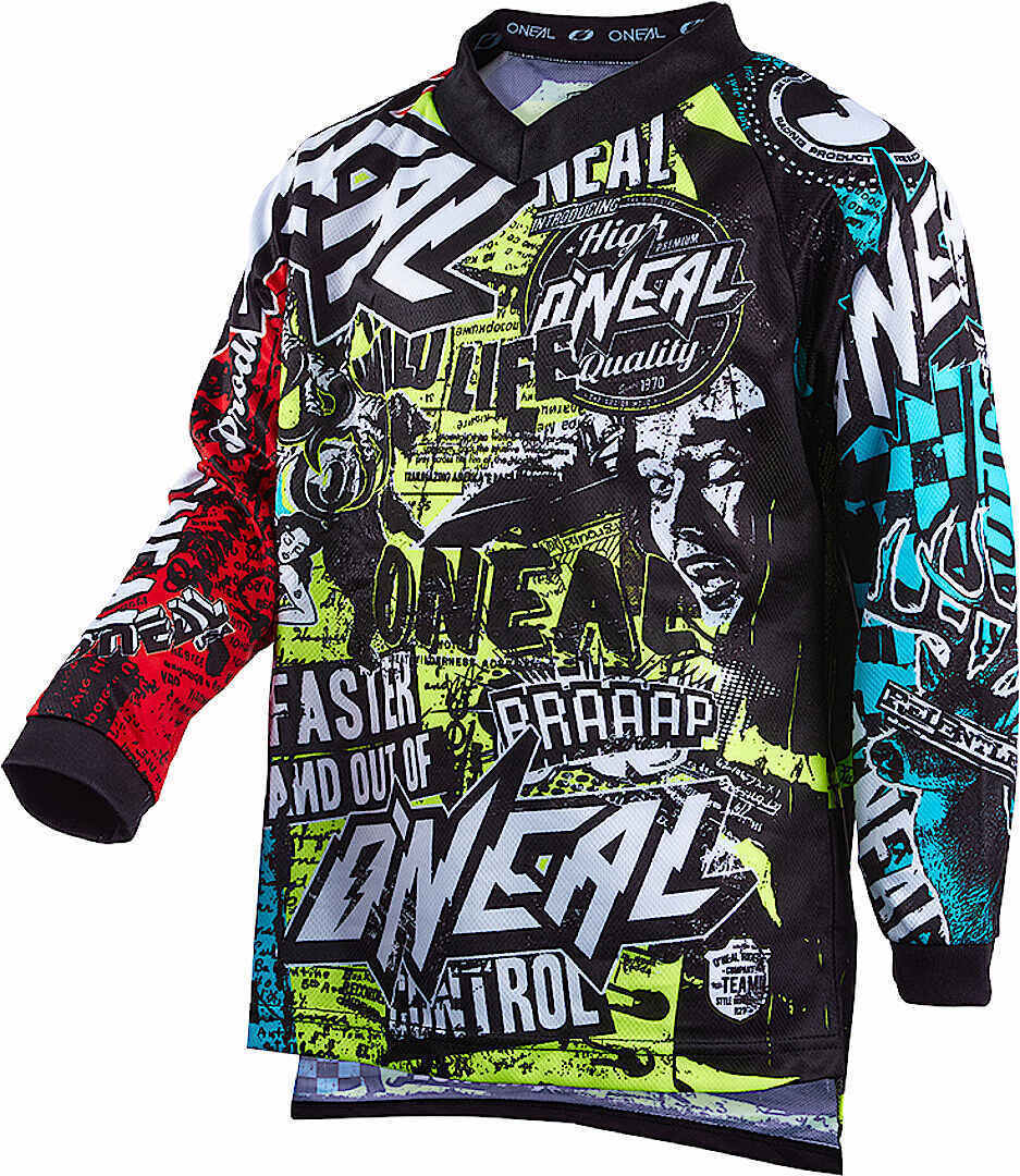 Oneal Element Wild V.22 Jugend Motocross Jersey S Abbildung 1