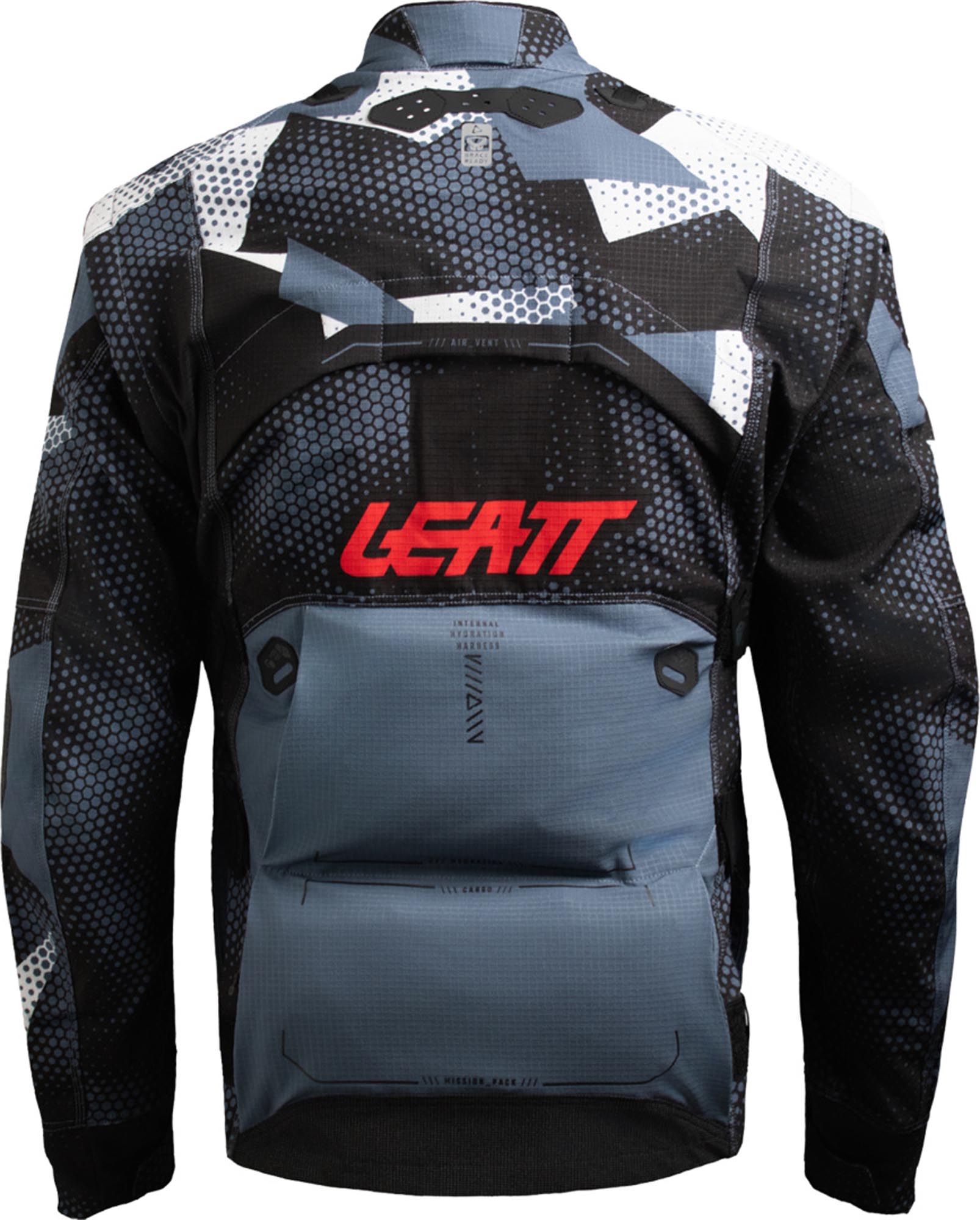 Leatt Moto 5.5 Camo Enduro Jacket grey/blue M Figure 2