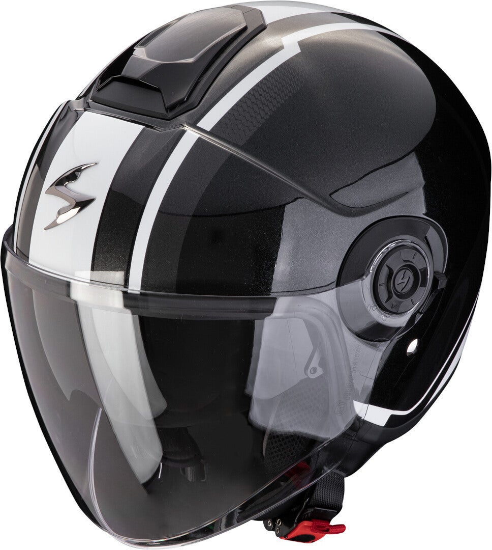 Scorpion Exo-City II Vel Cască cu reacție alb/negru S (55/56) Figura 1