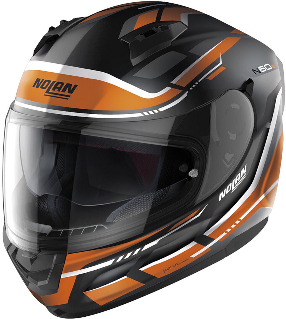 Nolan N60-6 Lancer Hjelm sort mat/orange S (56) Figur 1