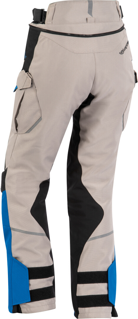 Ixon Eddas Pantaloni textile pentru motociclete pentru doamne gri/negru/albastru L Figura 2
