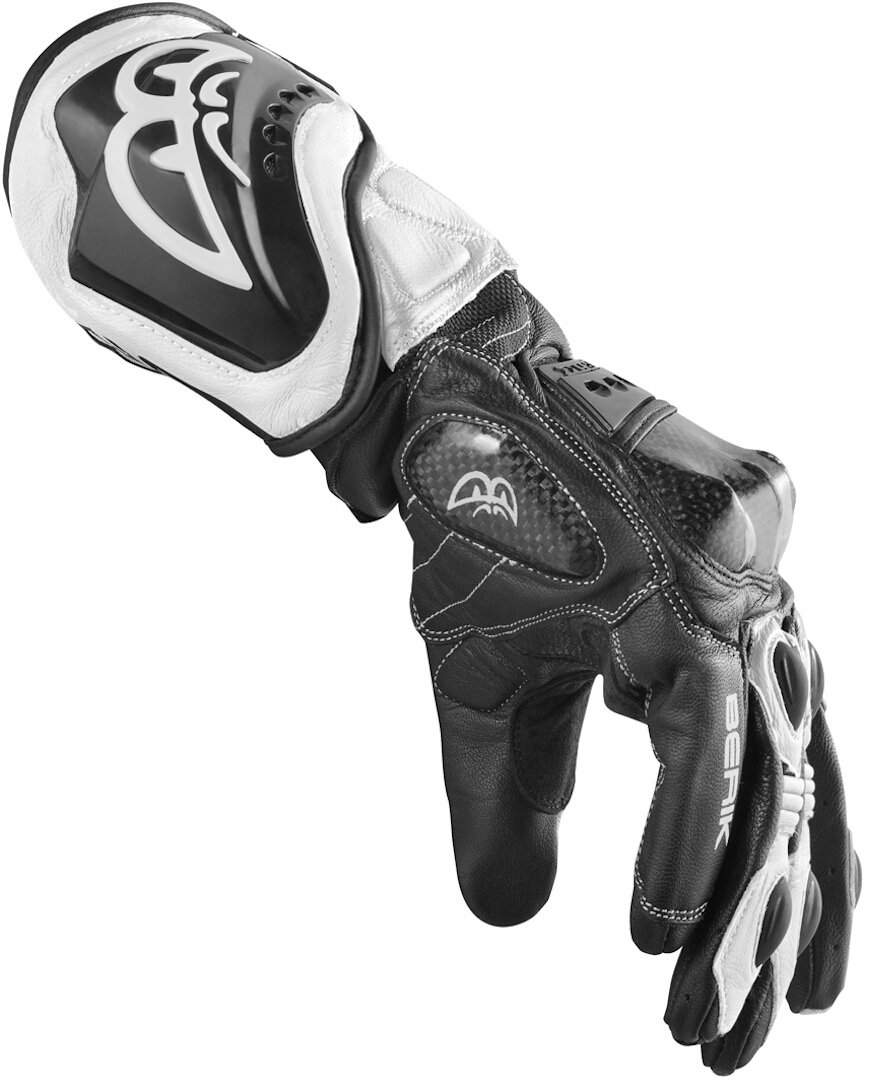 Berik TX-1 Motorcycle Gloves black/white S Figure 3