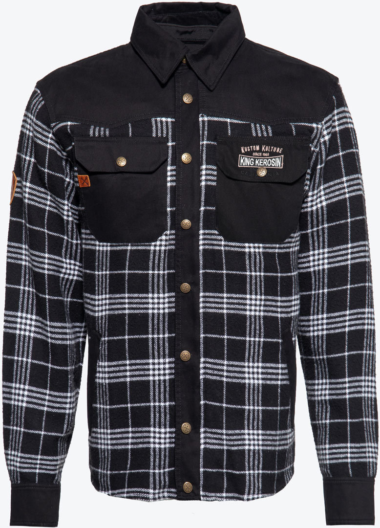 King Kerosin KK Kustom Kulture Workwear Tricou S Figura 1