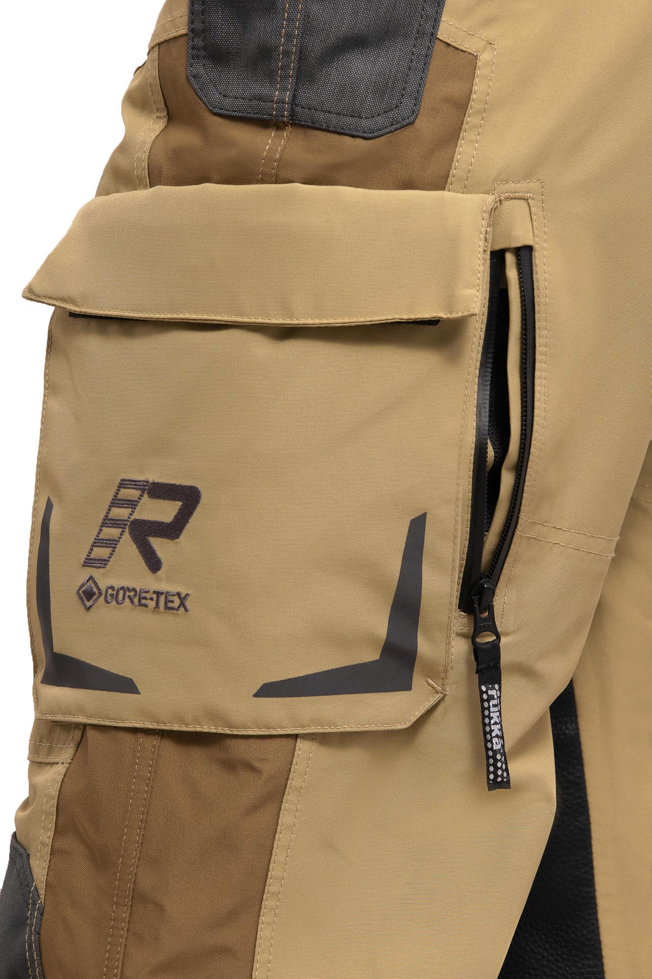 Rukka Ventu-R Pantalones Textiles de Motocicleta impermeables Caqui 54 Figura 4