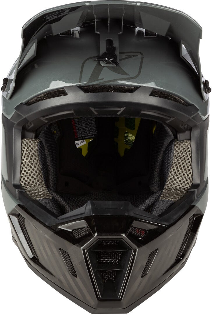 Klim F5 Koroyd Ascent Carbon Motocross hjelm sort/grå M (56/57) Figur 5