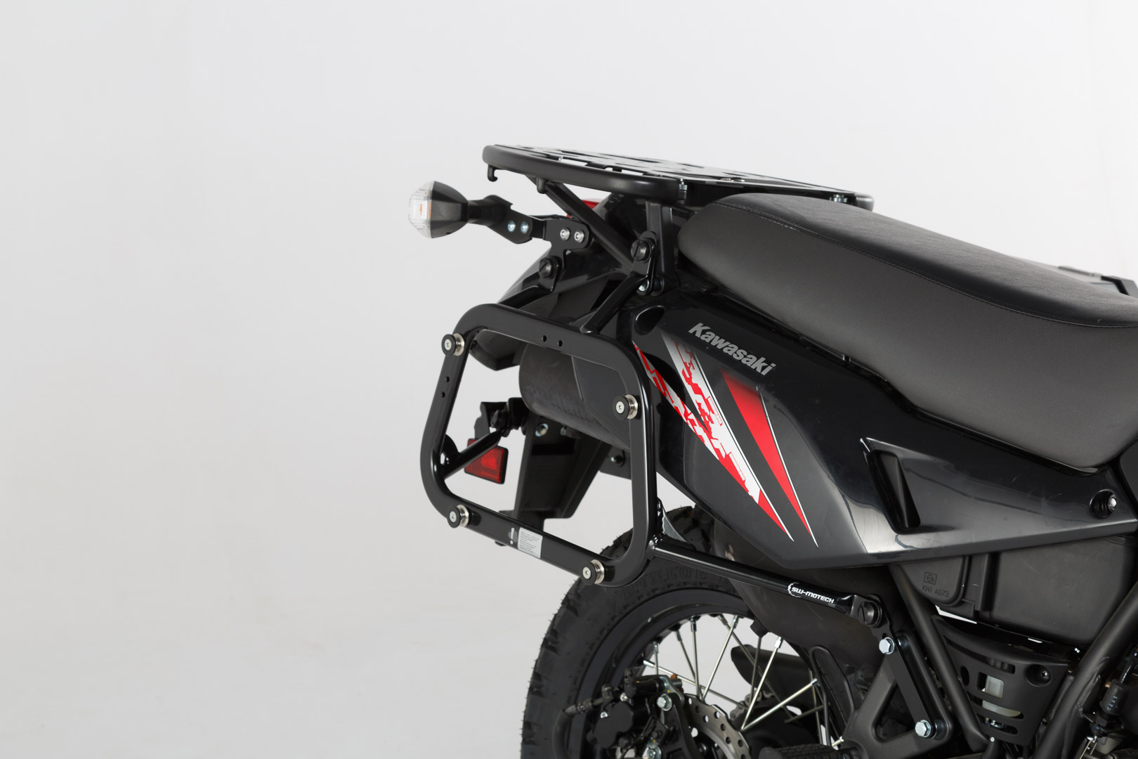 Sistem de carcasă din aluminiu SW-Motech TRAX ADV - Argintiu. 45/37 l. Kawasaki KLR 650 (08-18). Figura 2