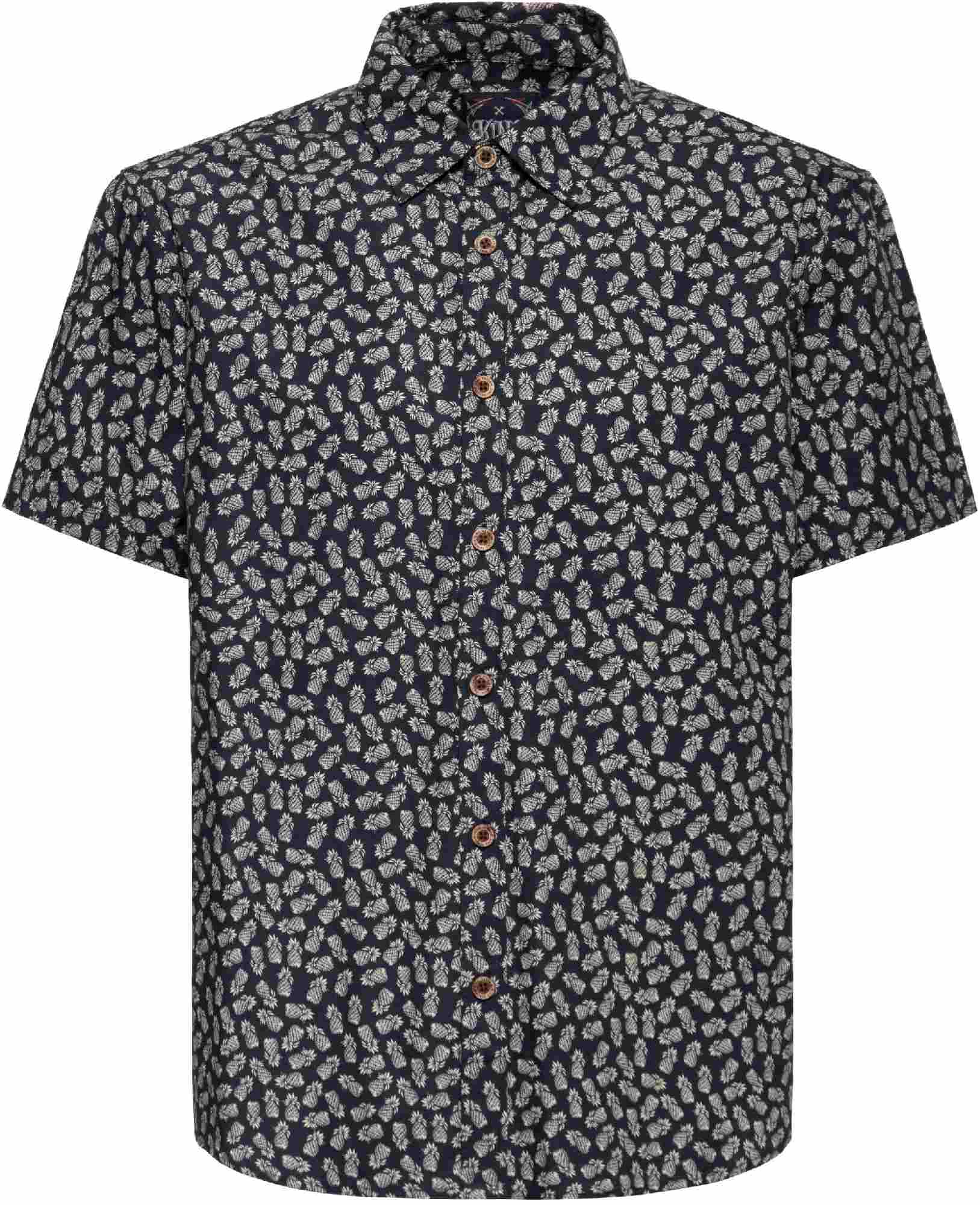 King Kerosin Pineapple Short Sleeve Shirt S Figure 1