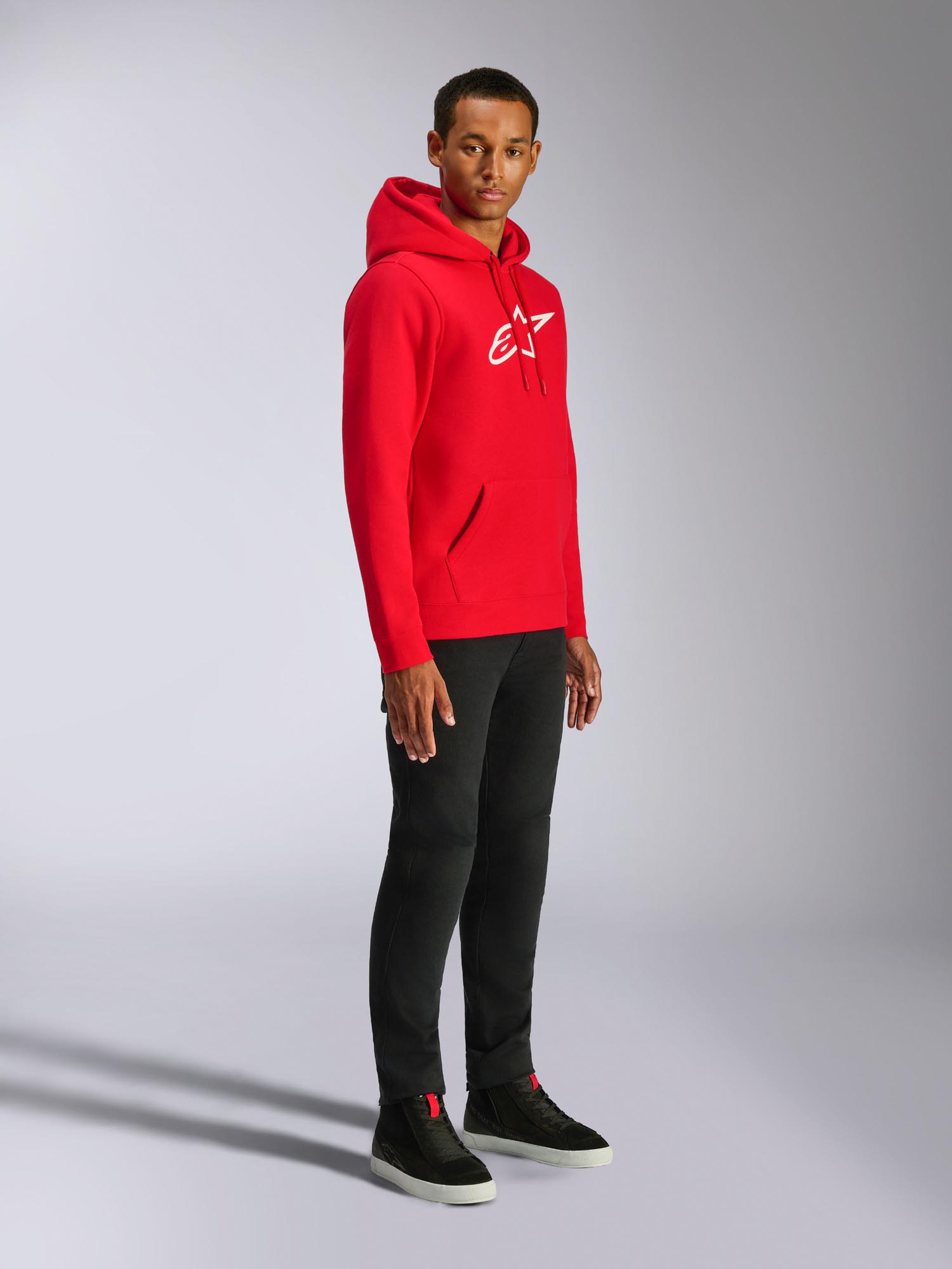 Alpinestars Ageless V3 Capuche Rouge/Blanc S Figure 9