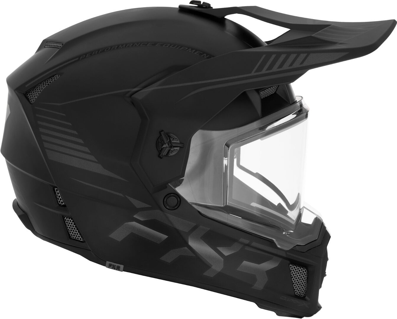 FXR Clutch X Pro Capacete de Snowmobile Black Matt S (55/56) Figura 2